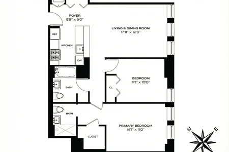 Unit for sale at 184 Kent Avenue, Brooklyn, NY 11249