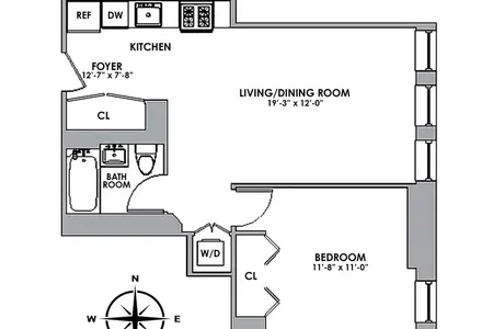 Unit for sale at 184 KENT Avenue, Brooklyn, NY 11249
