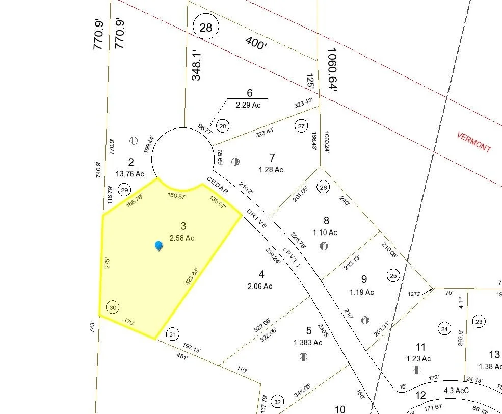 Photo of Lot 30 Cedar