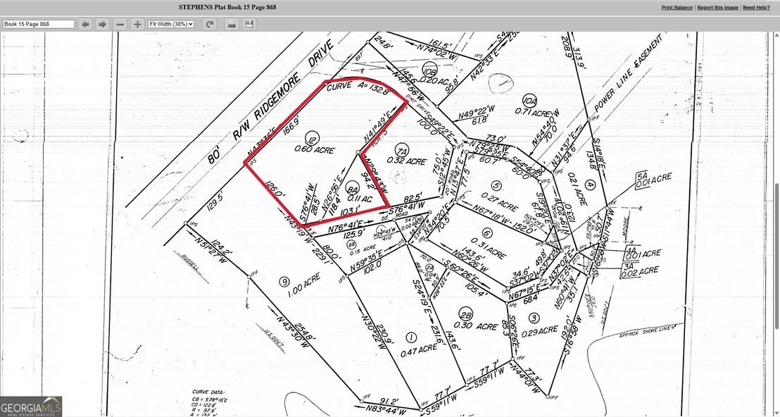 Photo of Unit LOT12AND8A at 0 Ridgemore Circle