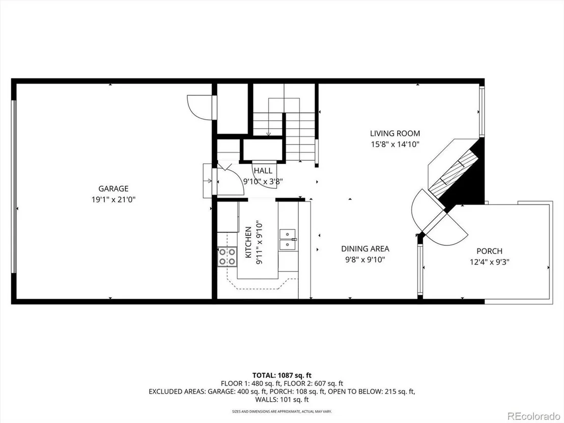 Photo of Unit D at 8790 Allison Dr