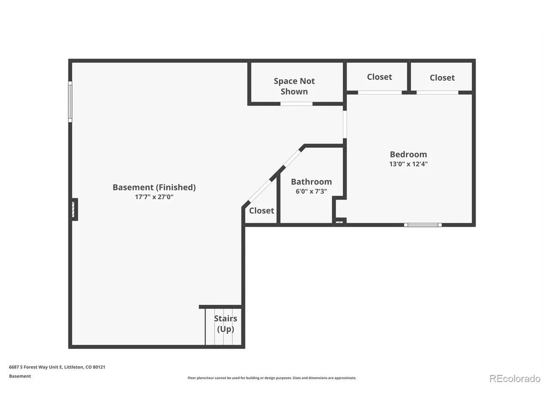 Photo of Unit E at 6687 S Forest Way