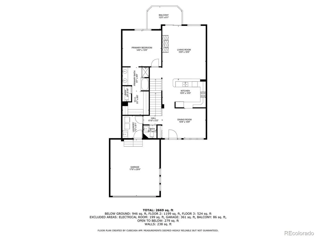 Photo of Unit B at 3425 W 111th Loop