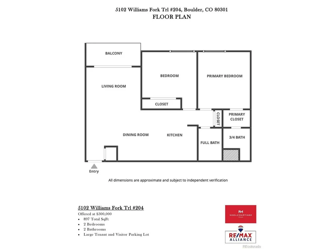 Photo of Unit 204 at 5102 Williams Fork Trl