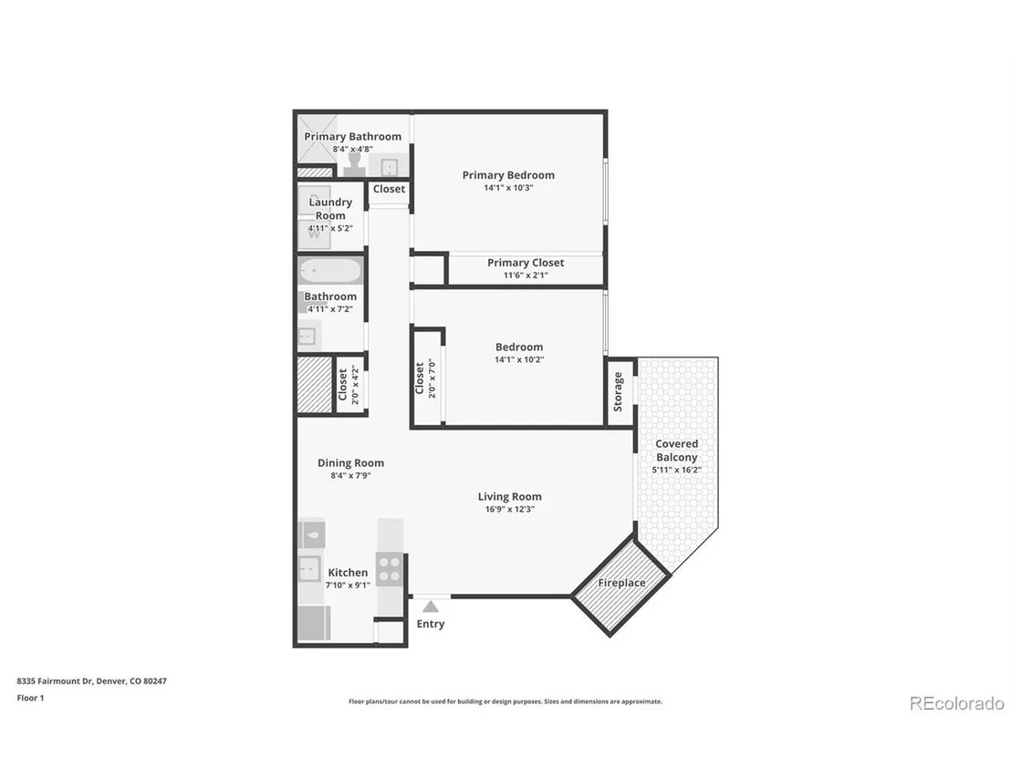 Photo of Unit 2103 at 8335 Fairmount Dr
