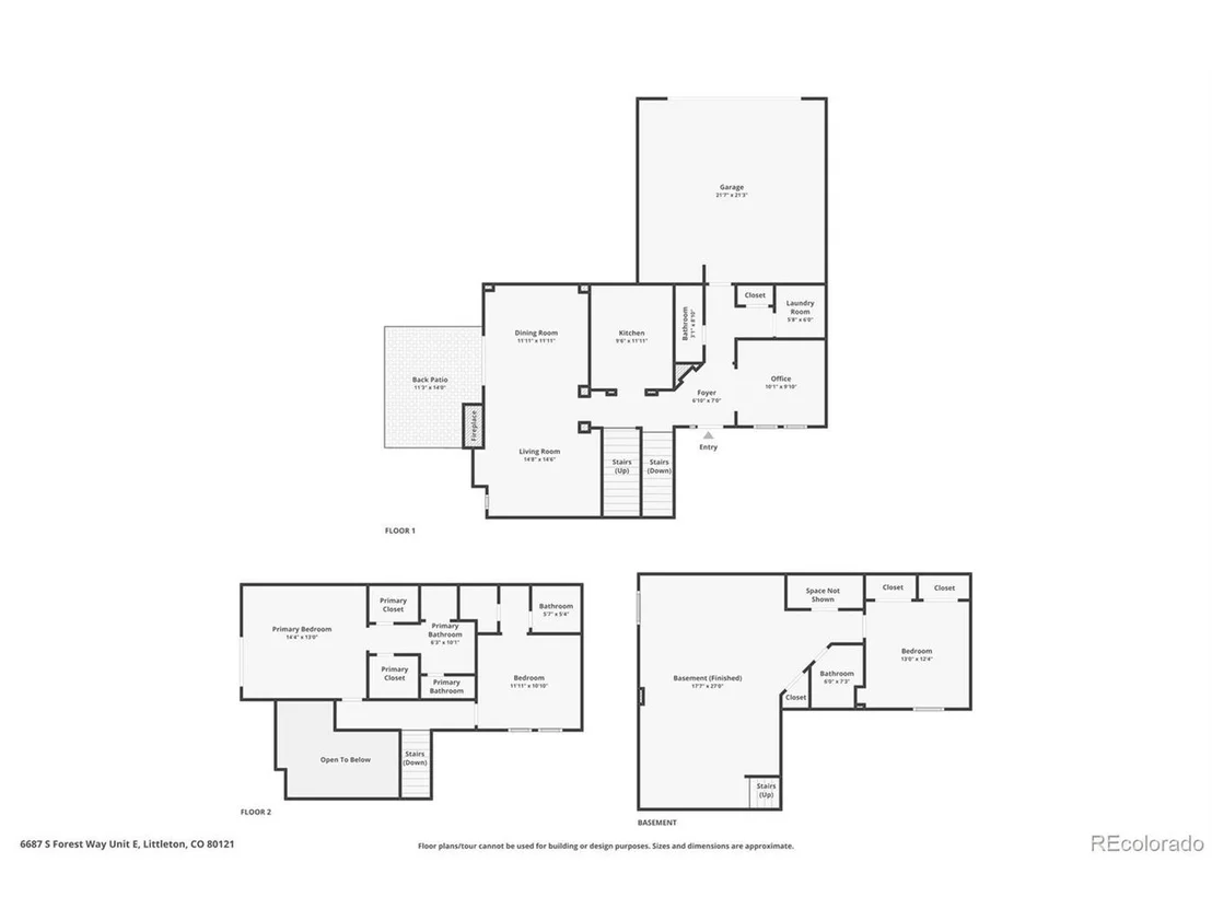 Photo of Unit E at 6687 S Forest Way