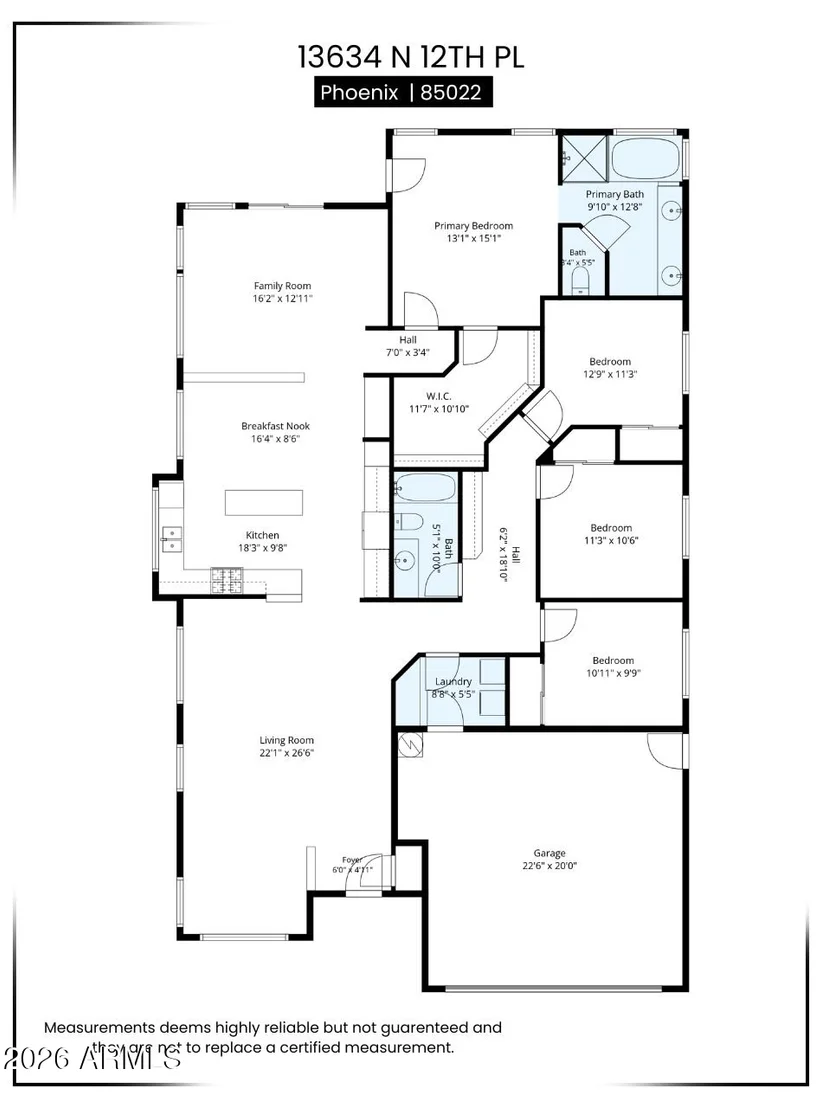 Photo of 13634 N 12TH Place