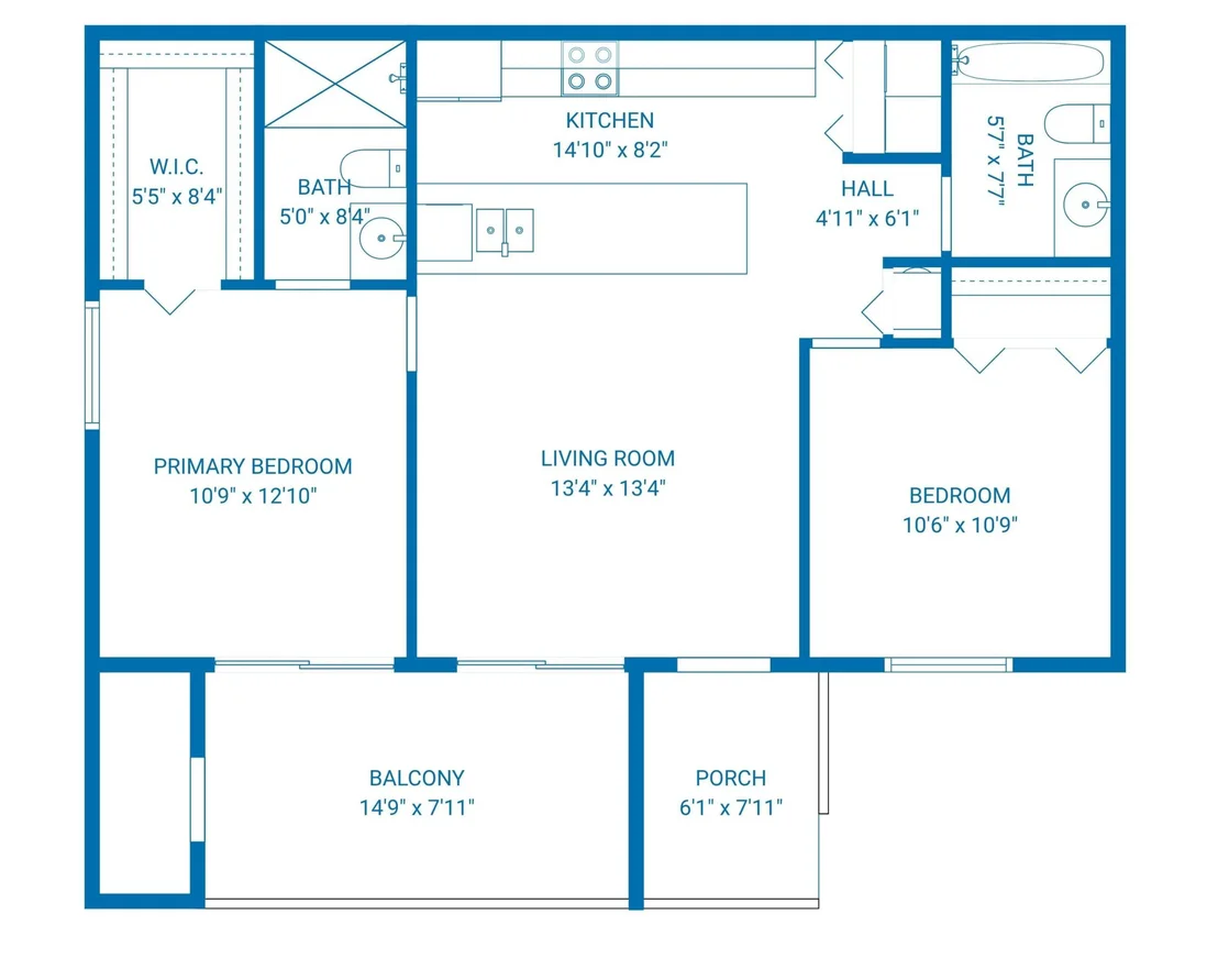 Photo of Unit E at 6426 Chasewood Drive