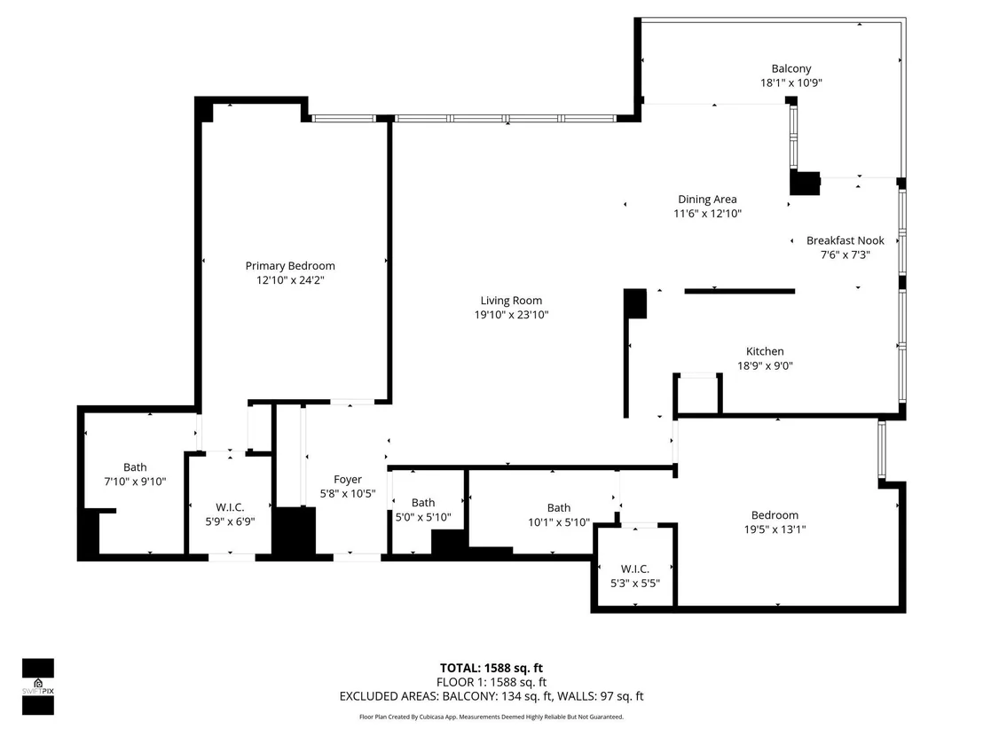 Photo of Unit 708 at 1360 S Ocean Boulevard