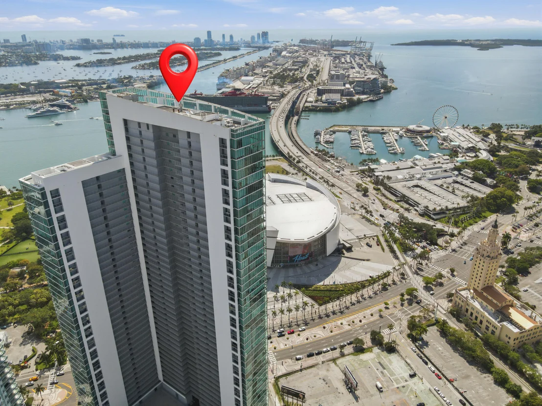 Photo of Unit 3702 at 888 Biscayne Boulevard