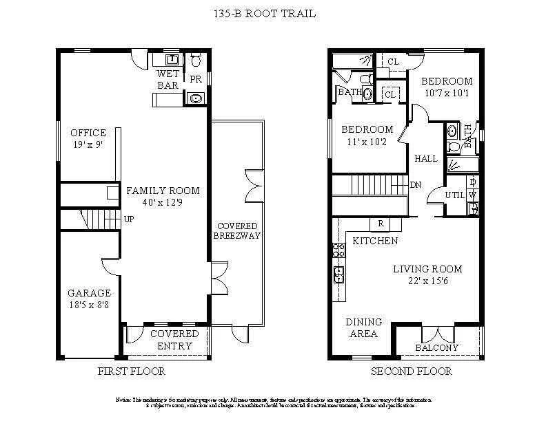Photo of Unit B at 135 Root Trail