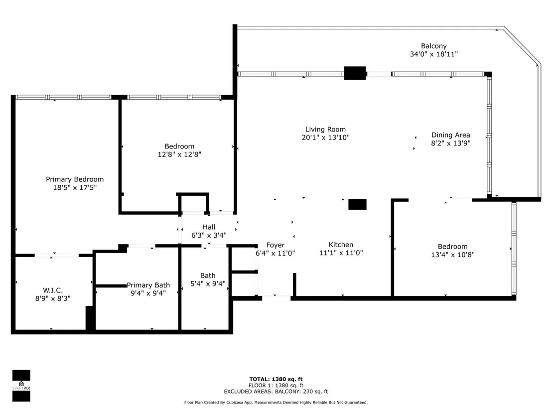 Photo of Unit 809 at 600 Parkview Drive