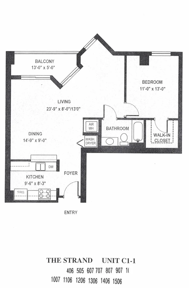 Photo of Unit 607 at 255 Evernia Street