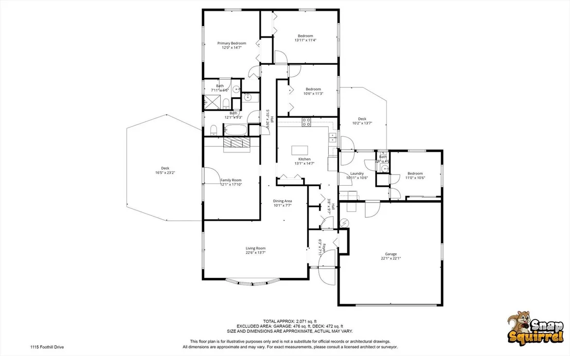 Photo of 1115 Foothill Drive