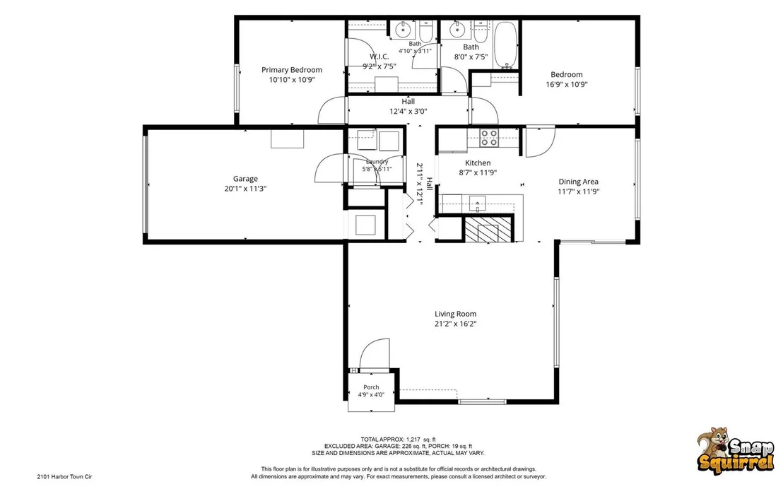 Photo of Unit 2101 at 2101 Harbortown Circle
