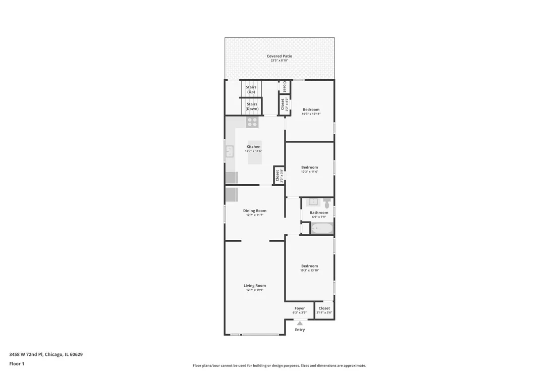 Photo of 3458 W 72nd Place