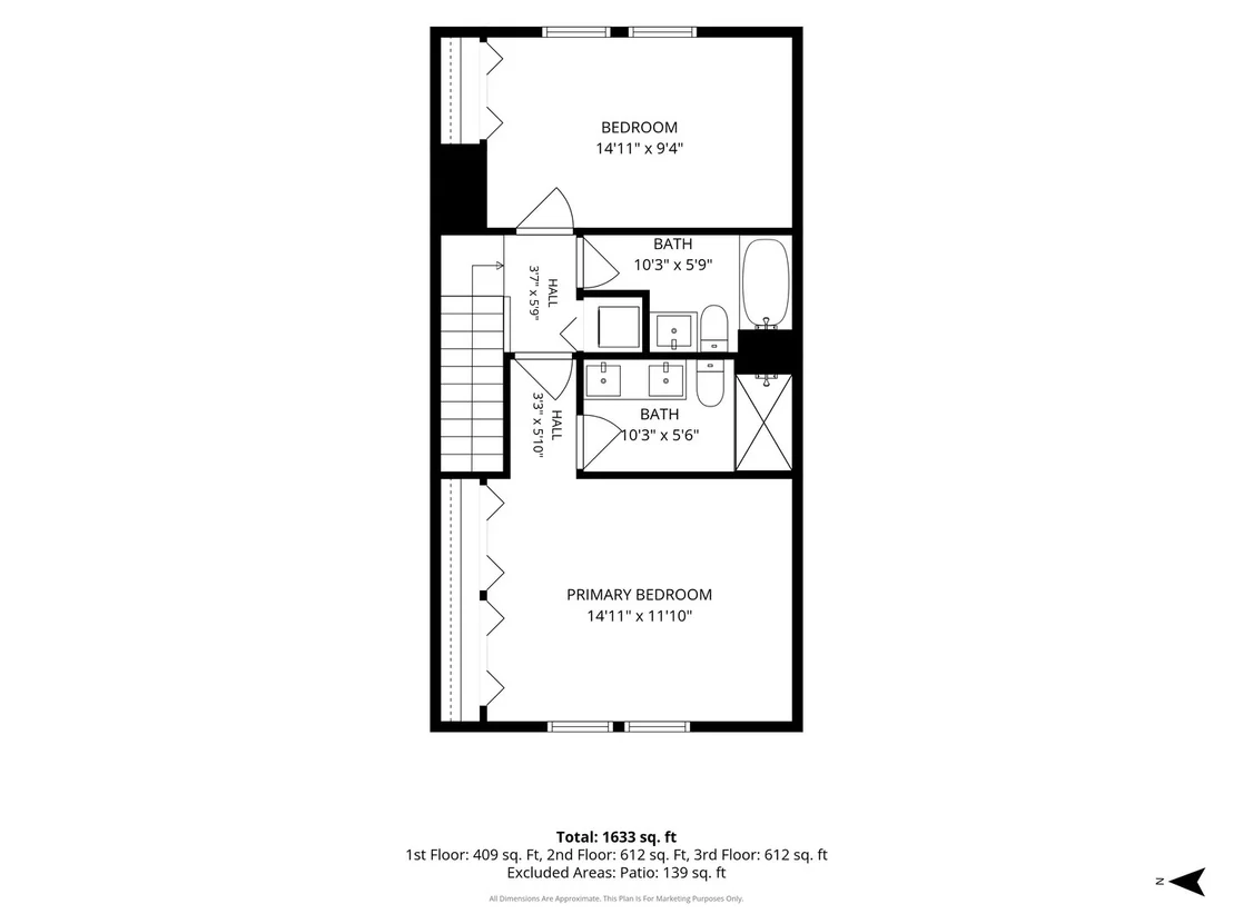 Photo of Unit E2 at 1889 Maple Avenue