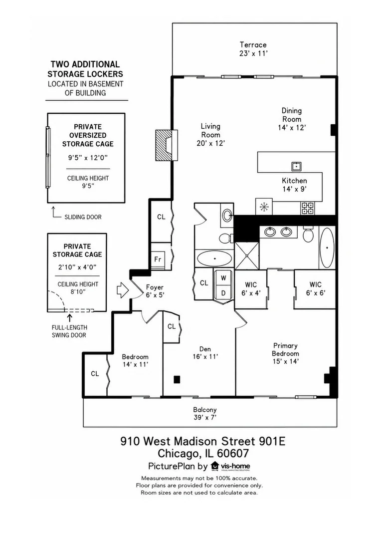 Photo of Unit 901E at 910 W MADISON Street