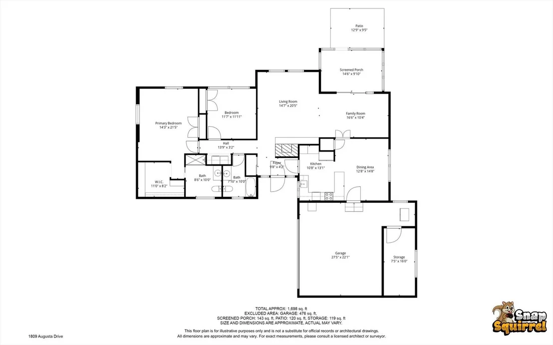 Photo of 1809 Augusta Drive