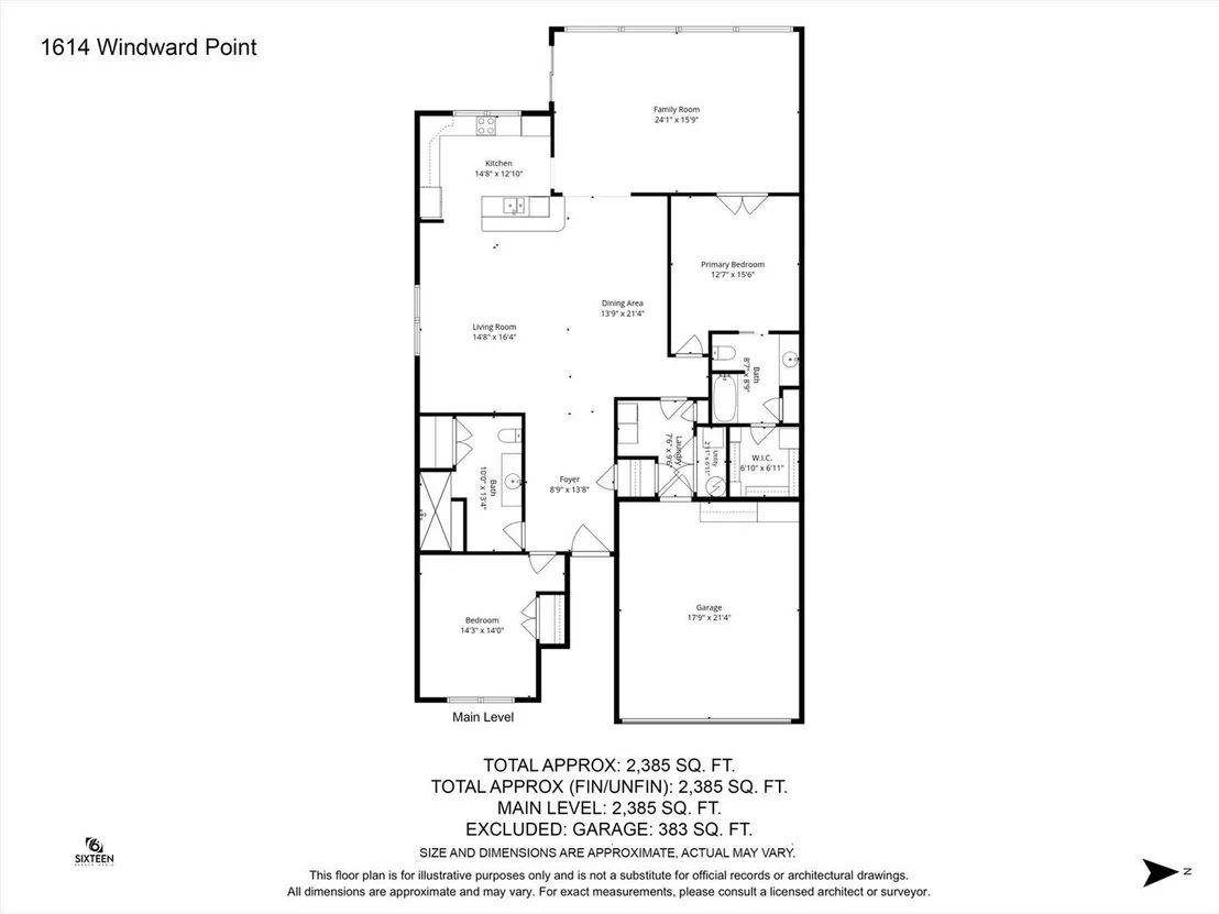 Photo of Unit 1 at 1614 Windward Point