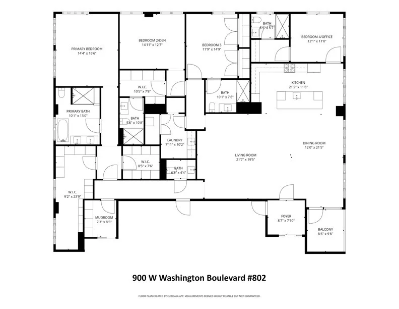 Photo of Unit 802 at 900 W Washington Boulevard