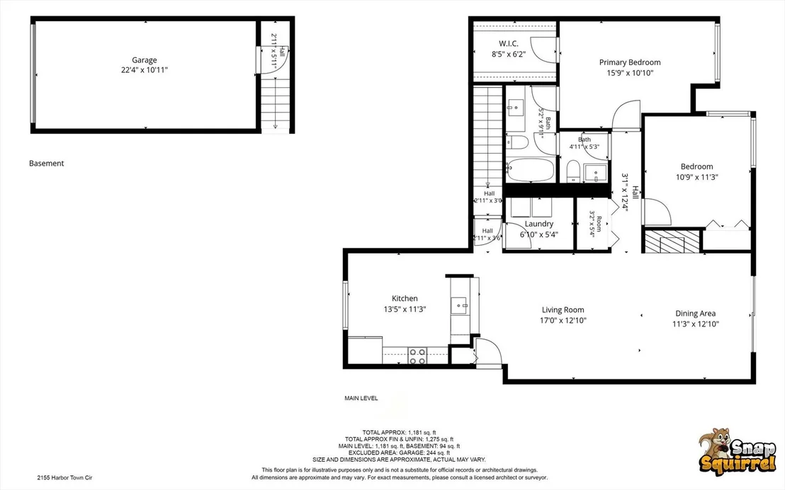 Photo of Unit 2155 at 2155 Harbortown Circle