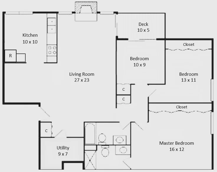 Photo of Unit 2D at 6267 Trinity Drive