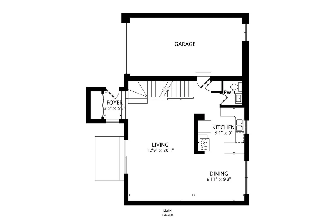 Photo of Unit A at 1216 Pine Street