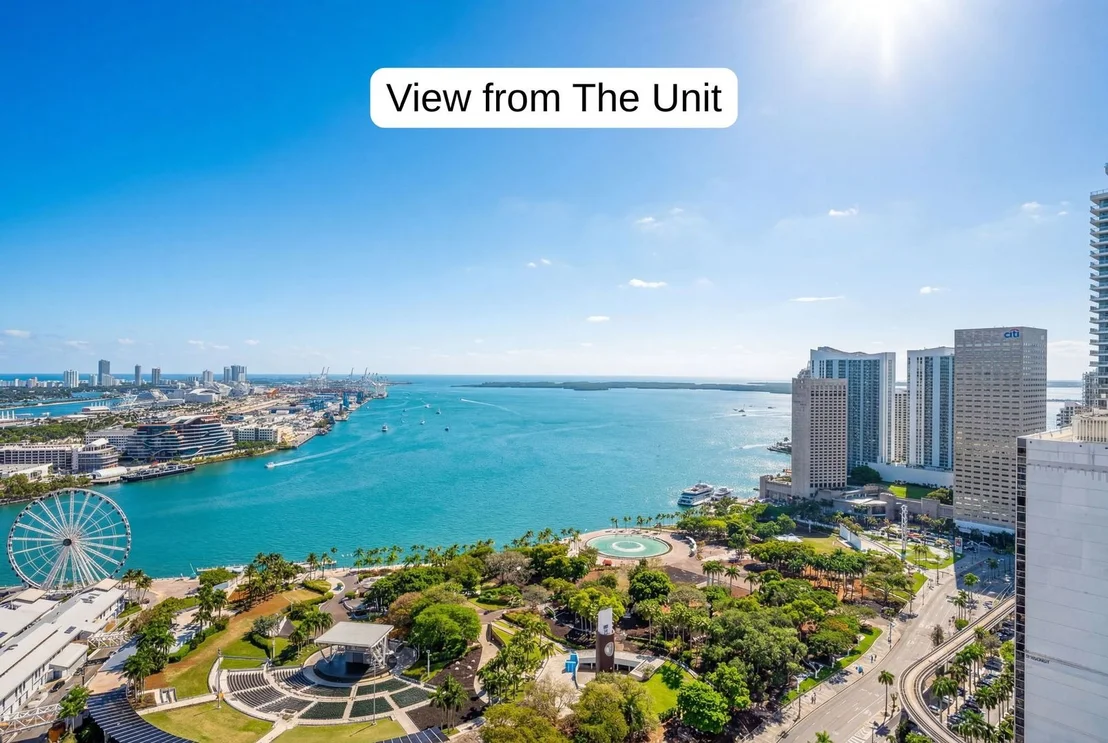 Photo of Unit 3702 at 244 Biscayne Boulevard