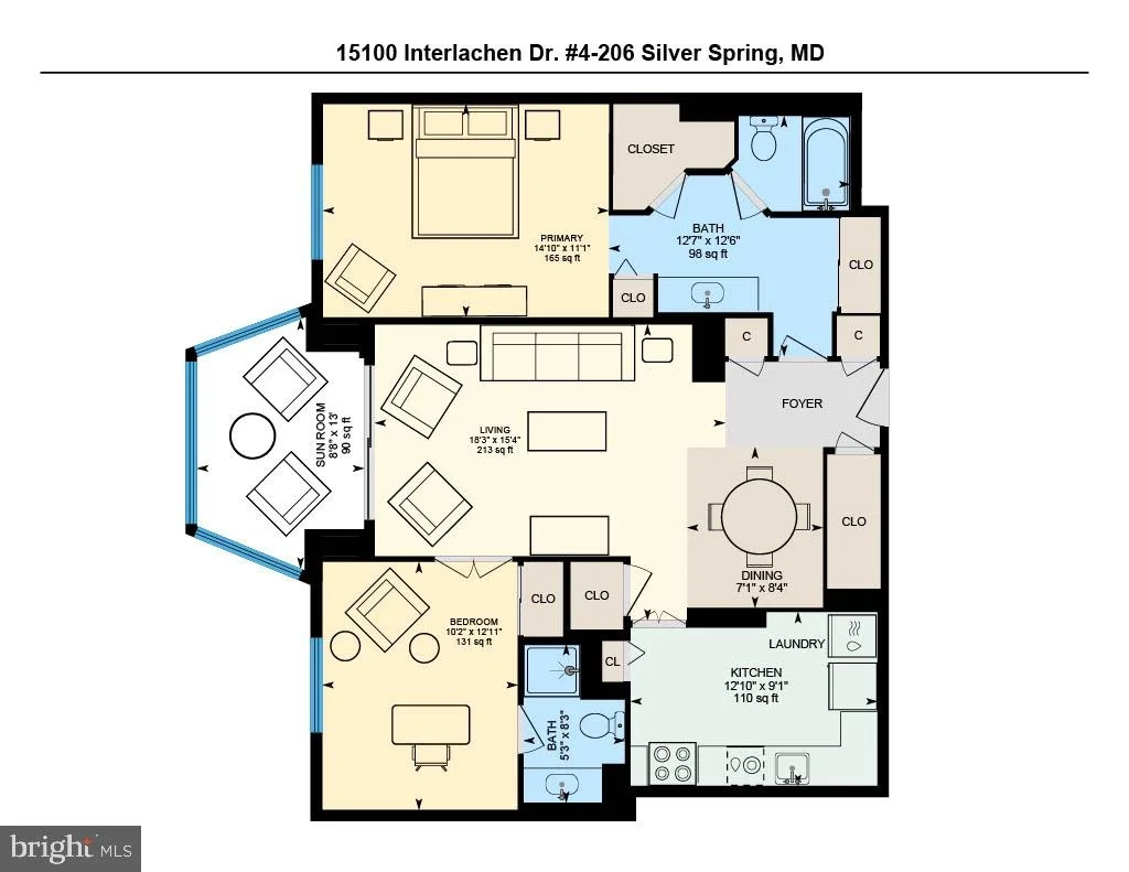 Photo of Unit 4206 at 15100 INTERLACHEN DRIVE