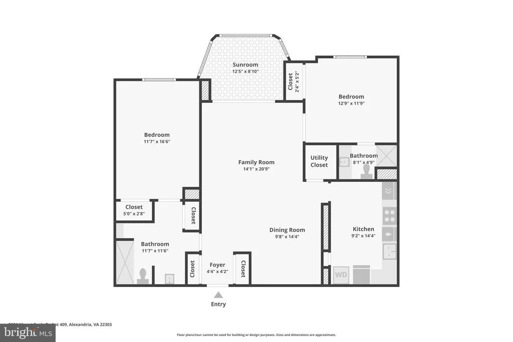 Photo of Unit 409 at 5901 MOUNT EAGLE DRIVE