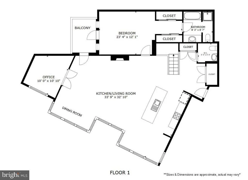 Photo of Unit 310 at 1210 R STREET NW