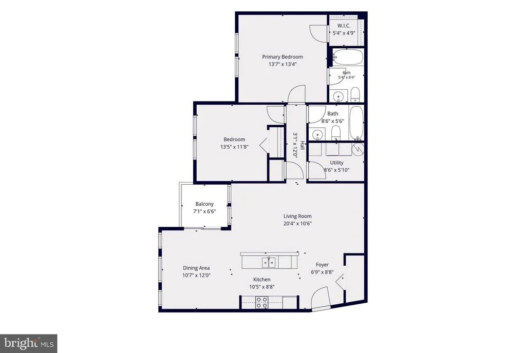 Photo of Unit 2A at 2402 ELLSWORTH WAY