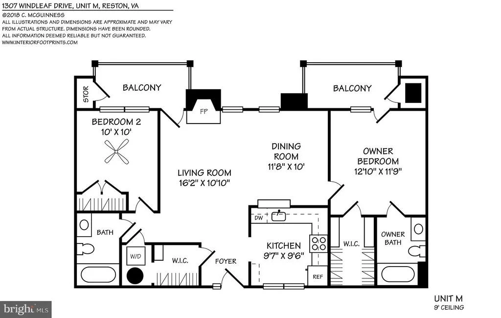 Photo of Unit M at 1307 WINDLEAF DRIVE