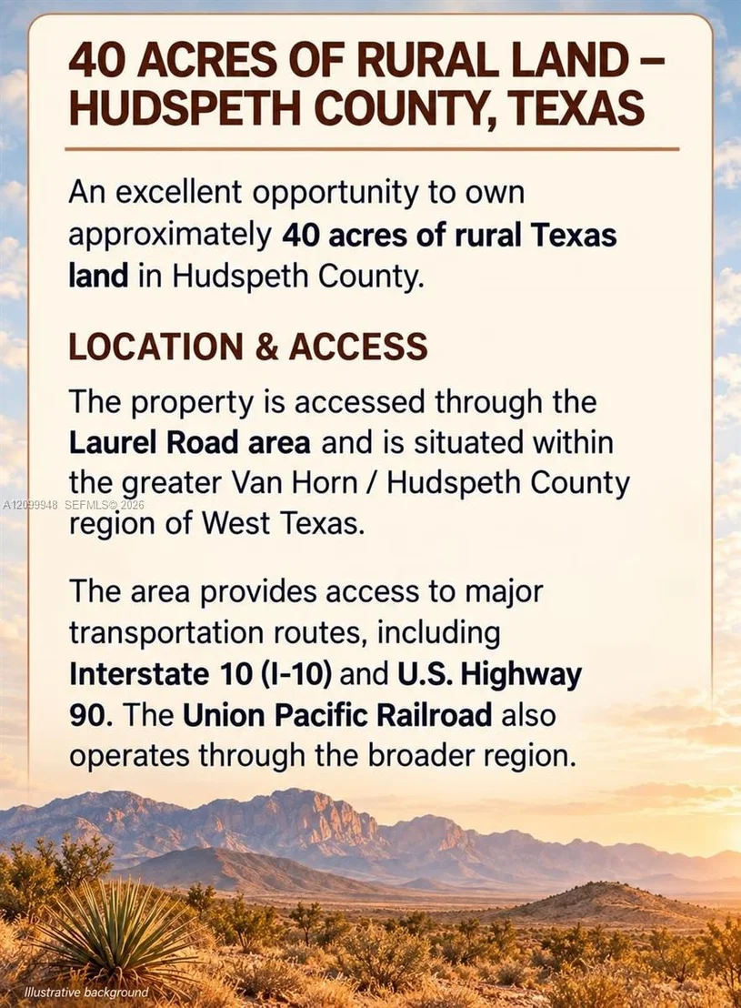 Photo of Van Horn Hudspeth