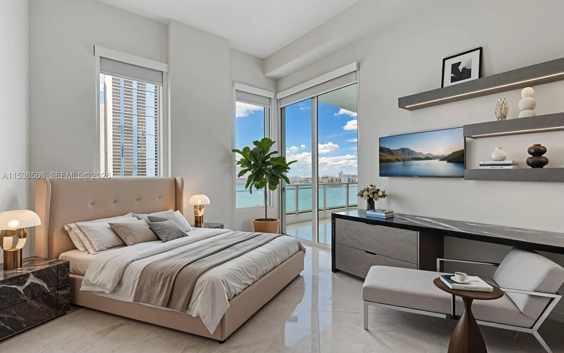 Photo of Unit 1002 at 900 Brickell Key Blvd