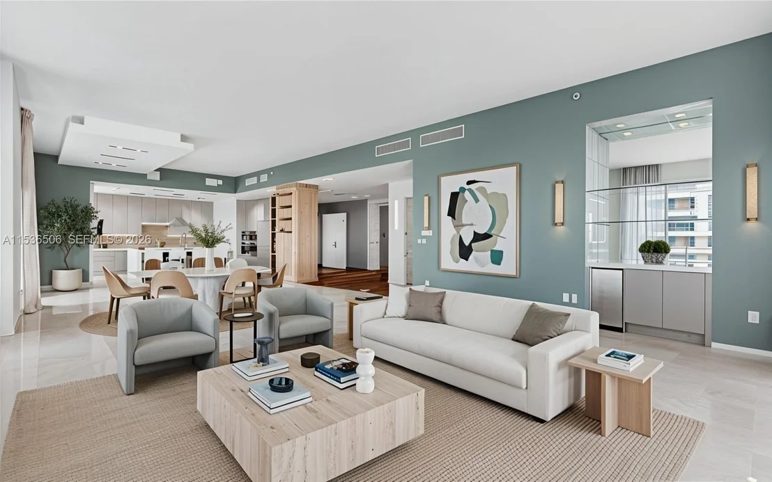Photo of Unit 1002 at 900 Brickell Key Blvd