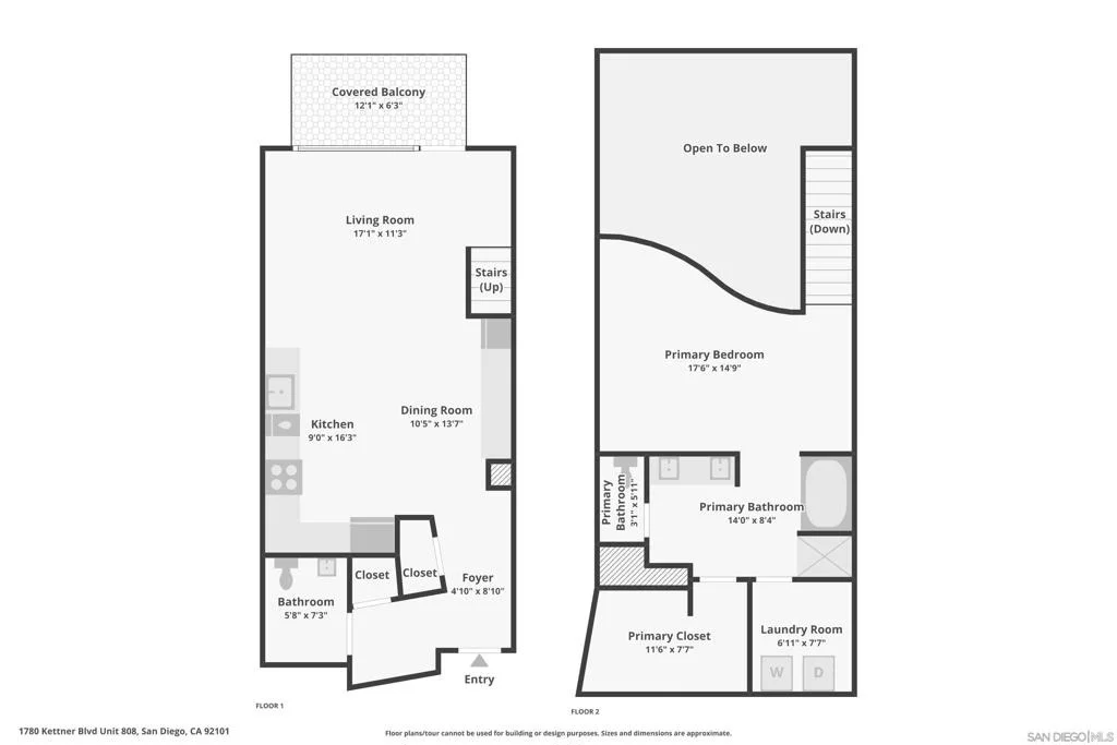 Photo of Unit 310 at 1780 Kettner Blvd