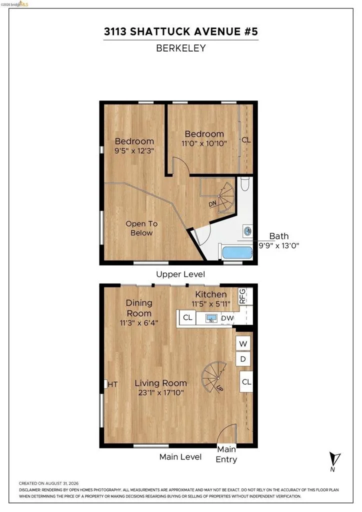 Photo of Unit 5 at 3113 Shattuck Ave