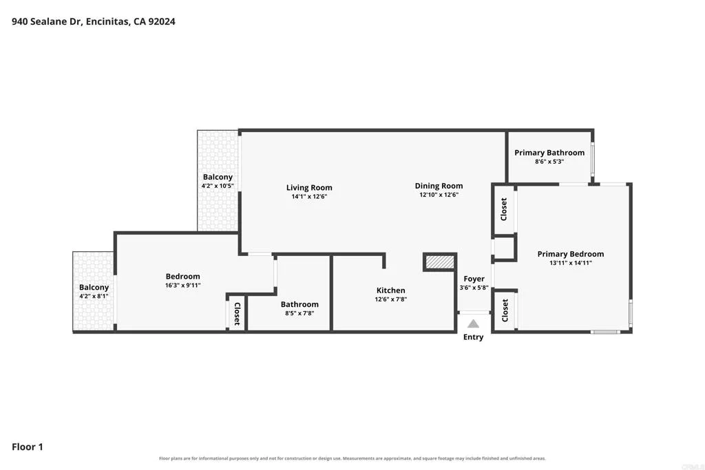 Photo of Unit 9 at 940 Sealane Drive