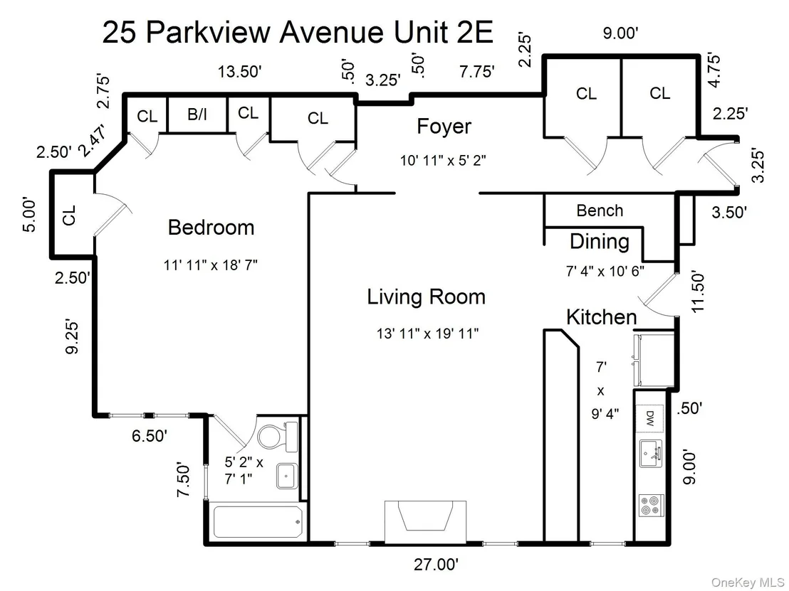 Photo of Unit 2E at 25 Parkview Avenue