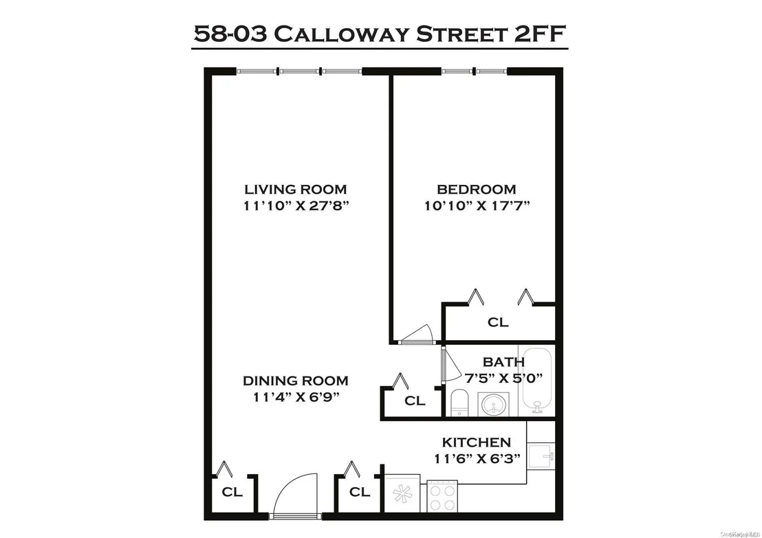 Photo of Unit 2FF at 58-03 Calloway Street