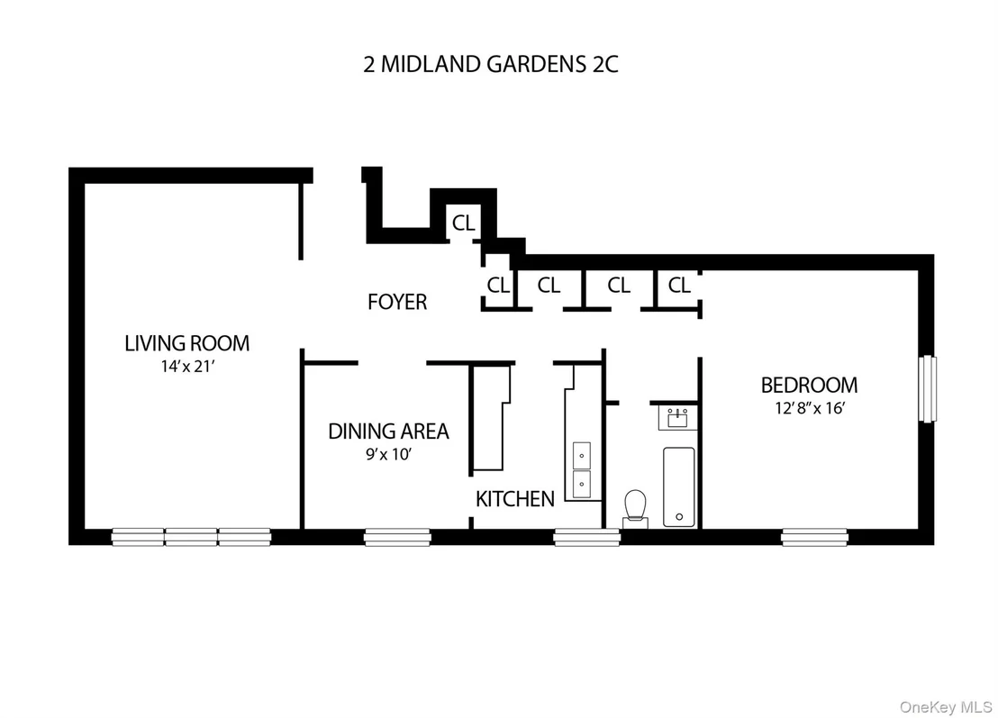 Photo of Unit 2C at 2 Midland Gardens Avenue