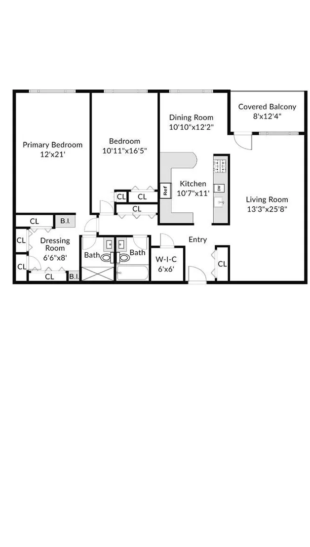 Photo of Unit 2C2 at 16 Rockledge Avenue