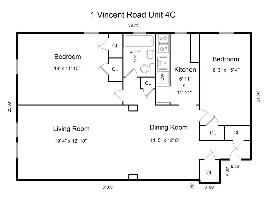 Photo of Unit 4C at 1 Vincent Road
