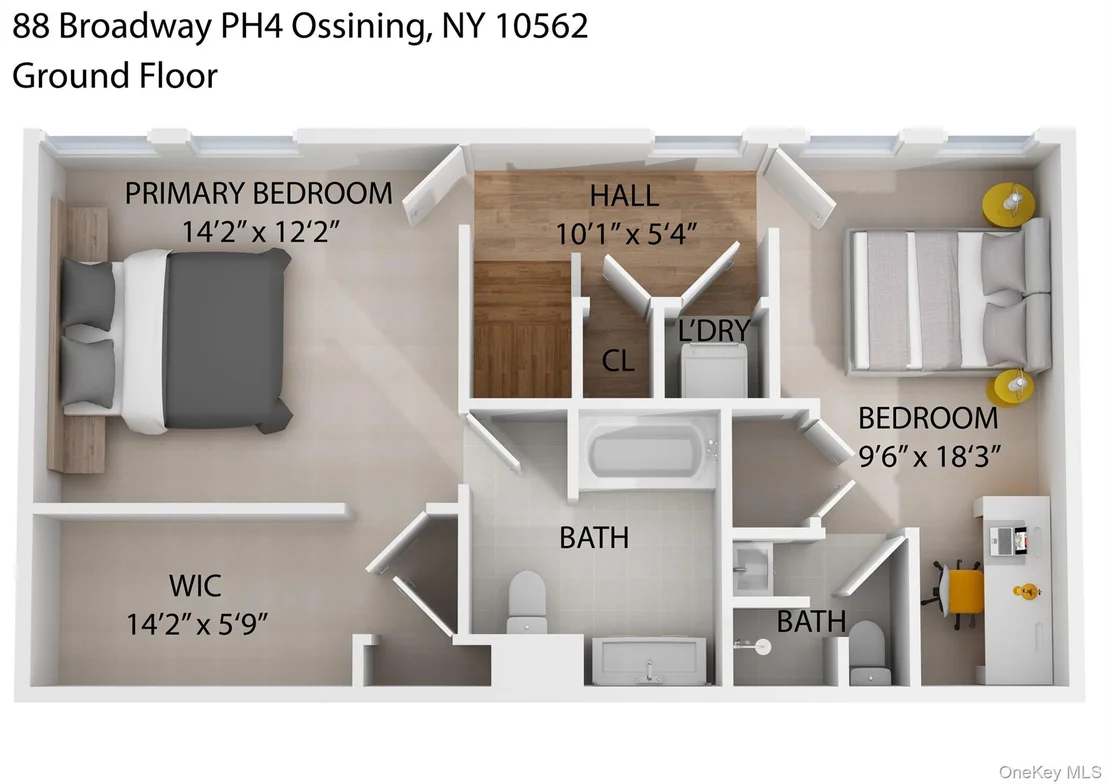 Photo of Unit PH4 at 88 Broadway