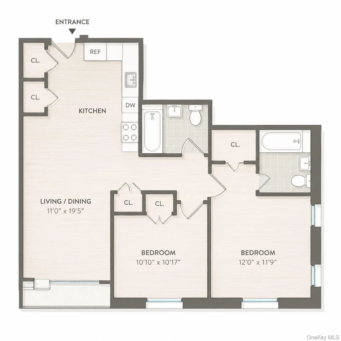 Photo of Unit 2D at 511 Evergreen Avenue