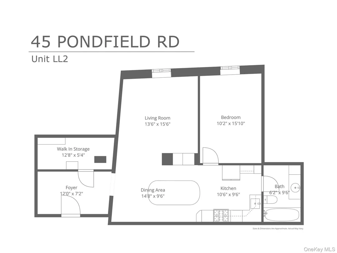 Photo of Unit LL2 at 45 W Pondfield Road
