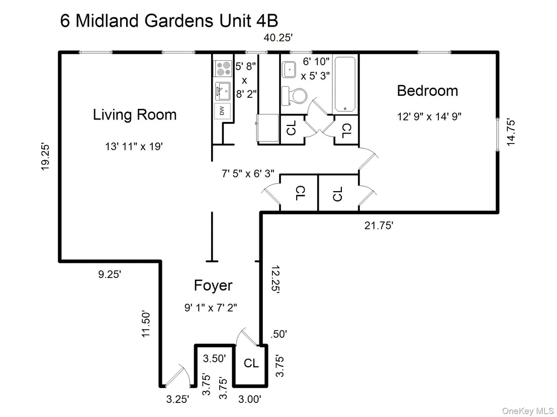Photo of Unit 4B at 6 Midland Gardens
