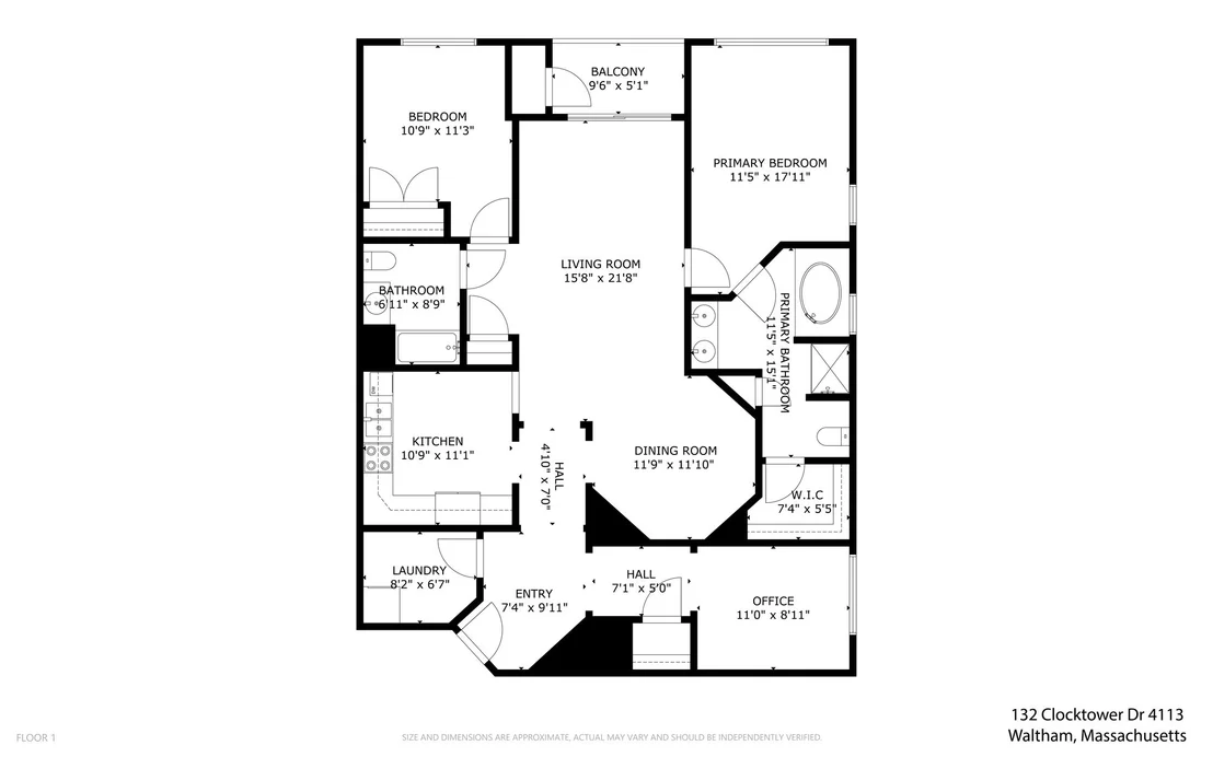 Photo of Unit 113 at 132 Clocktower Drive